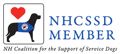 New Hampshire coalition for the support of service dogs logo