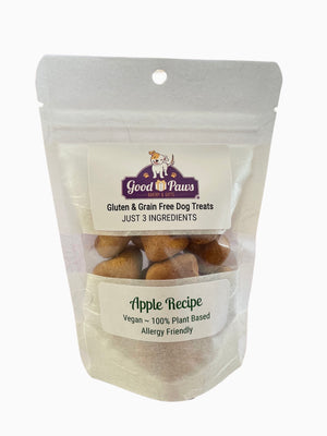 Grain free apple dog treats - small size - Good Paws Bakery